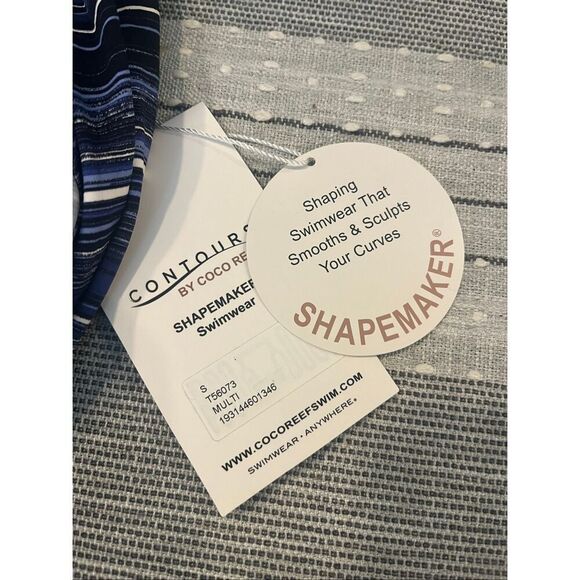 Contours by Coco Reef Womens Striped Sarong Swim Bottom Separates Black S - Picture 5 of 5